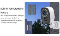 Tuya Cámara de Vigilancia Exterior Batería Solar Inalámbrica, Vigilancia IP WIFI 5MP - Batería Impermeable IP65 5200mAh - details 12