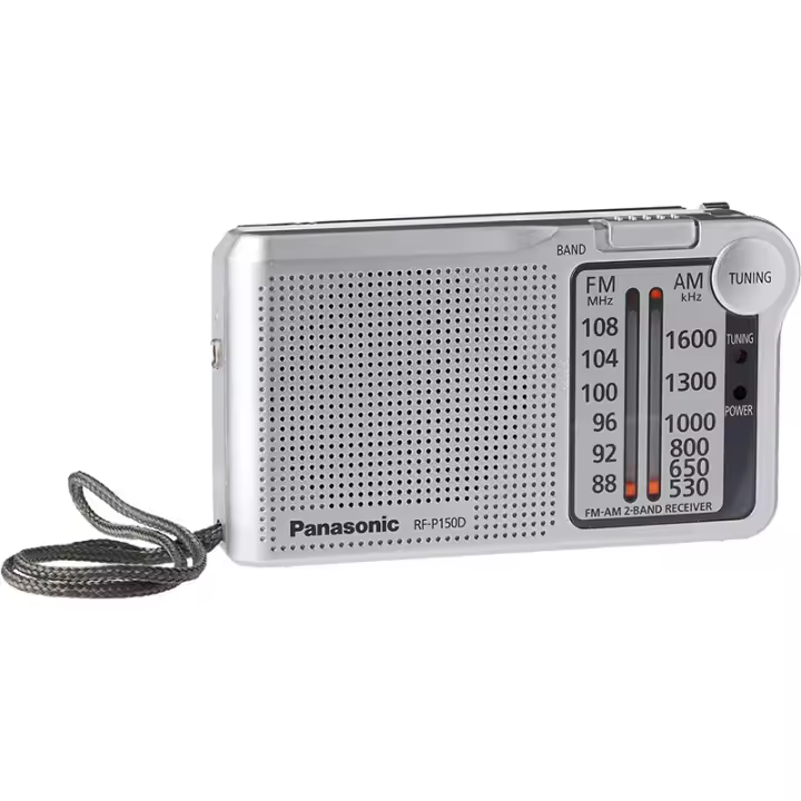 Radio Portátil RF-P150/ Plata - 1