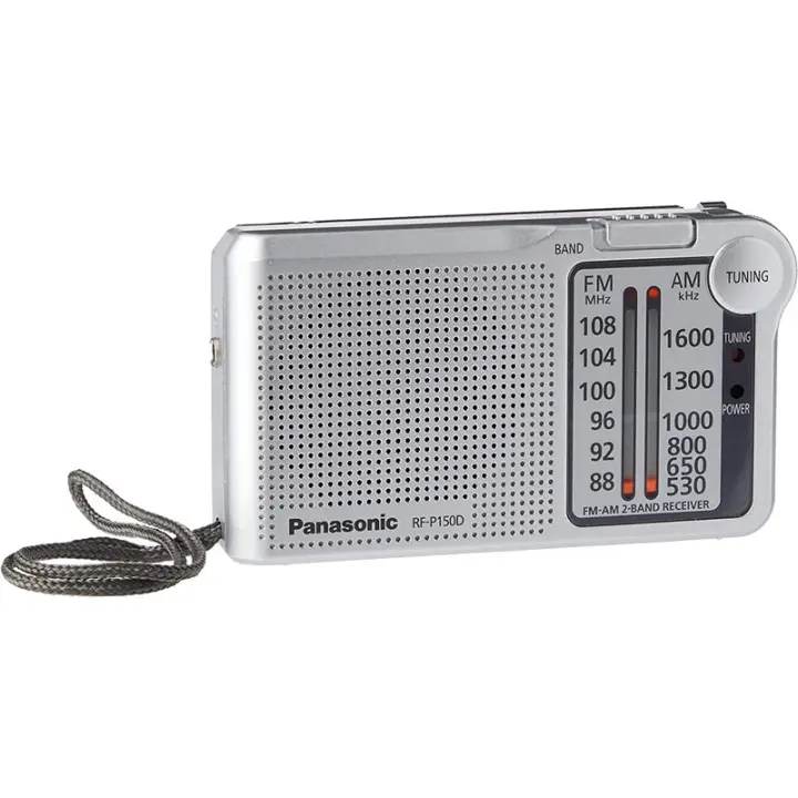 Radio Portátil RF-P150/ Plata - 1