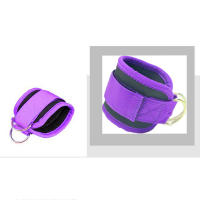 Tirantes De Rodilla Ajustables De Neopreno Con Dobles Anillos Para Entrenamiento De Piernas Y Seguridad En El Gimnasio Soporte De Tobillo Con Cubresaldas Padded Para Deportes Y Abductores - details 7