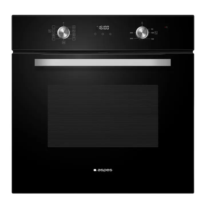Horno Multifunción con Vapor Hidrolítico / Vapor Aspes AHM8700DCN 60cm Negro 70L  | Guías Telescópicas, Clase A - 1