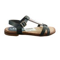 Sandalias Mujer Kellys Piel Cuero Natural Planas - details 3