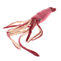 Juguete De Peluche De Calamar Rojo Simulado De 75 Cm Juguete De Peluche Suave Para Niños Regalo De Cumpleaños Y Halloween - details 3