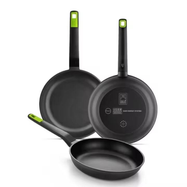 Sartén Bra Gastro A841202 Negro Pack 3 piezas 20/24/28 cm Inducción - 1