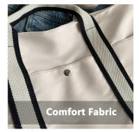 Bolso de lona ligero para mujer, bolsa de hombro de gran capacidad, alta calidad, 2023 - details 3