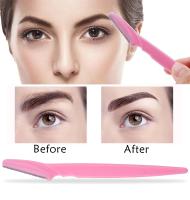 Afeitadora De Cejas Portátil Para Mujer Eliminación De Vello Seguridad Cuchilla De Afeitar Maquillaje Scraper Combo De 3/4/10 Piezas - details 4