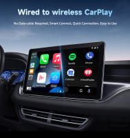 2 En 1 Cableado a WiFi Inalámbrico CarPlay Y Android Auto 5GHz Bluetooth 5.0 Plug And Play Conexión Automática Para La Mayoría De Los Coches - details 3