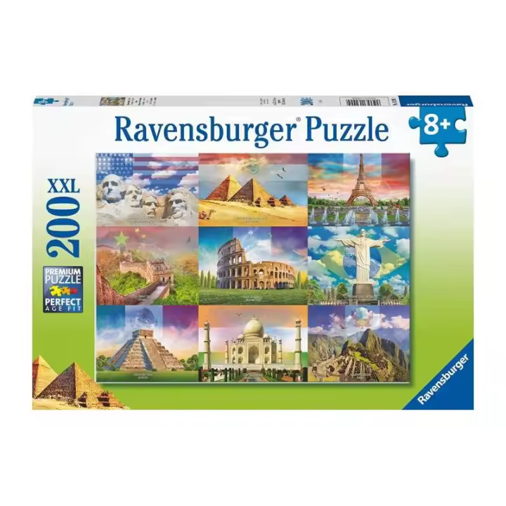 MONUMENTOS DEL MUNDO PUZZLE 200 PIEZAS DE RAVENSBURGER - 1