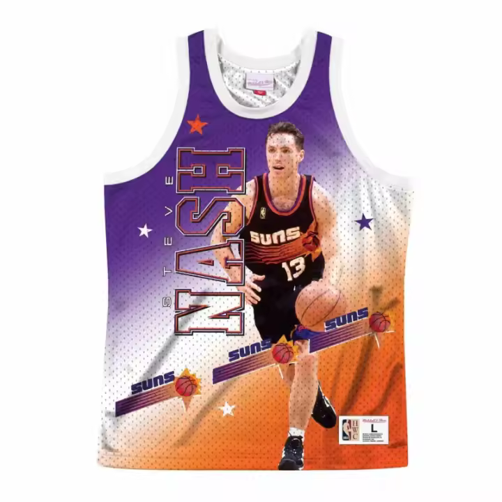 CAMISETA STEVE NASH BEHIND THE BACK PHOENIX SUNS  - MITCHELL NESS - 1