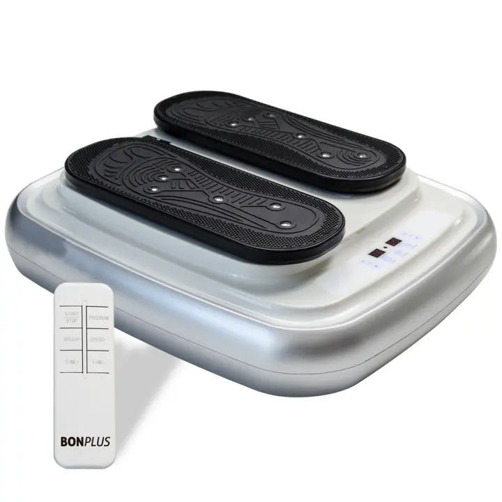 Bonplus BP | Ejercitador de Piernas | Masajeador de Piernas | Magnetoterapia | Ligero | Fitlegs Pro | 30 Niveles de Velocidad | Activador Circulatorio | Gimnasia Pasiva | con Mando a Distancia | 30 Niveles | Salud - 1