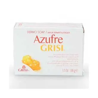 Jabón Grisi Azufre Dermojabon 100g - Para Pieles Grasas y con Acné - 1
