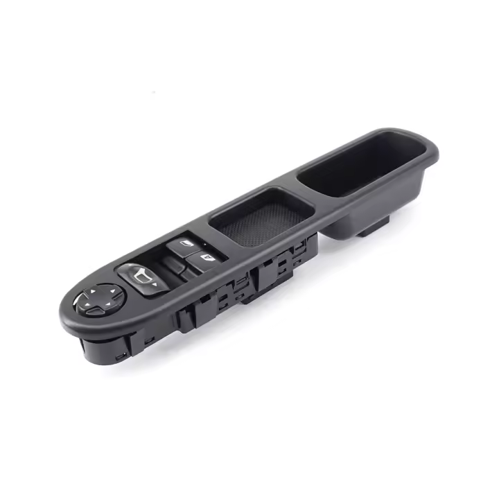 Botón De Vidrio Controlador Eléctrico De Poder Levantador Para Ventanas Peugeot 207 Citroen C3 Picasso 2007-2014 6554.QC - 1