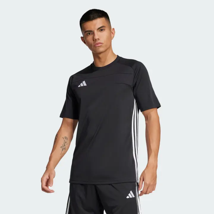 Camiseta Manga Corta Entrenamiento Men Adidas Tiro V25 Negro Adccmv2546Bd - 1