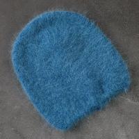 Gorro De Piel De Conejo De Nueva Moda 2024 Para Mujer Con Cabello Largo Caliente Y Suave Gorro De Invierno De Color Sólido Simplicidad Y Calidez Para Exterior - details 41