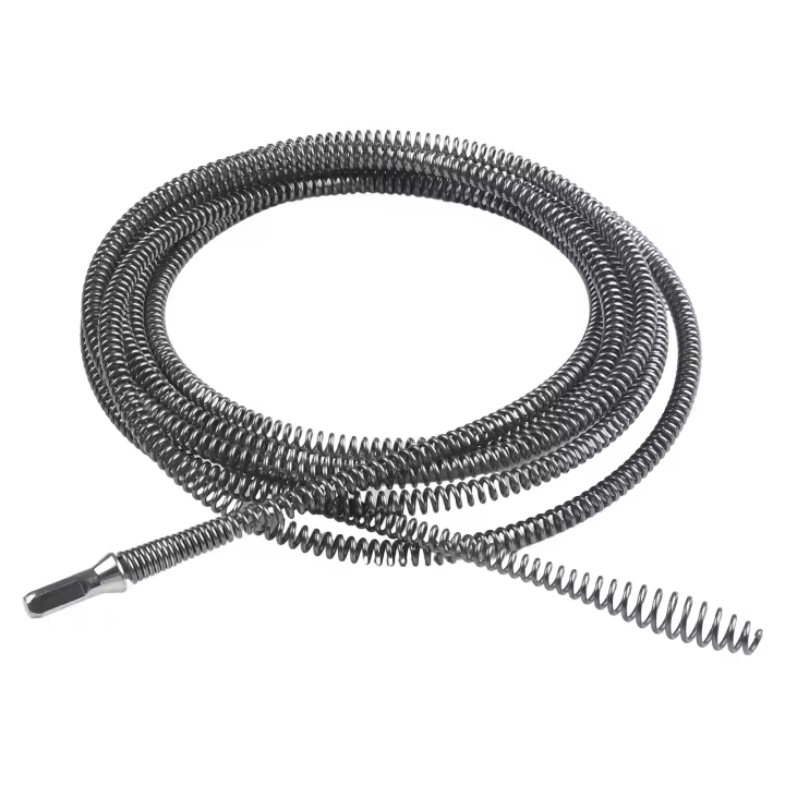 Herramienta De Desatascado De Tubos De 5/8/10m Herramienta De Limpieza De Desagües Para Cocina Y Baño Bloqueo De Saneamiento De Fosa Artesanal De Acero - 1