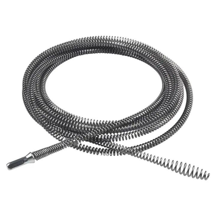 Herramienta De Desatascado De Tubos De 5/8/10m Herramienta De Limpieza De Desagües Para Cocina Y Baño Bloqueo De Saneamiento De Fosa Artesanal De Acero - 1