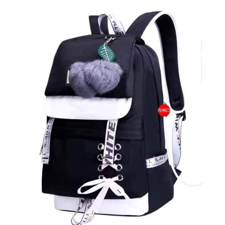 , Mochila Escolar de Nailon, mochila Universitario para hombre, mochila Grande informal para computadora de 15 A 6 pulgadas - 1