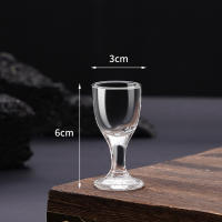 Juego De 12 Vasos Pequeños Para Vino Y Licor Cristal Transparente Diseño Retro Y Creativo Copas De Bebida Mini Para Fiestas Y Bar - details 3