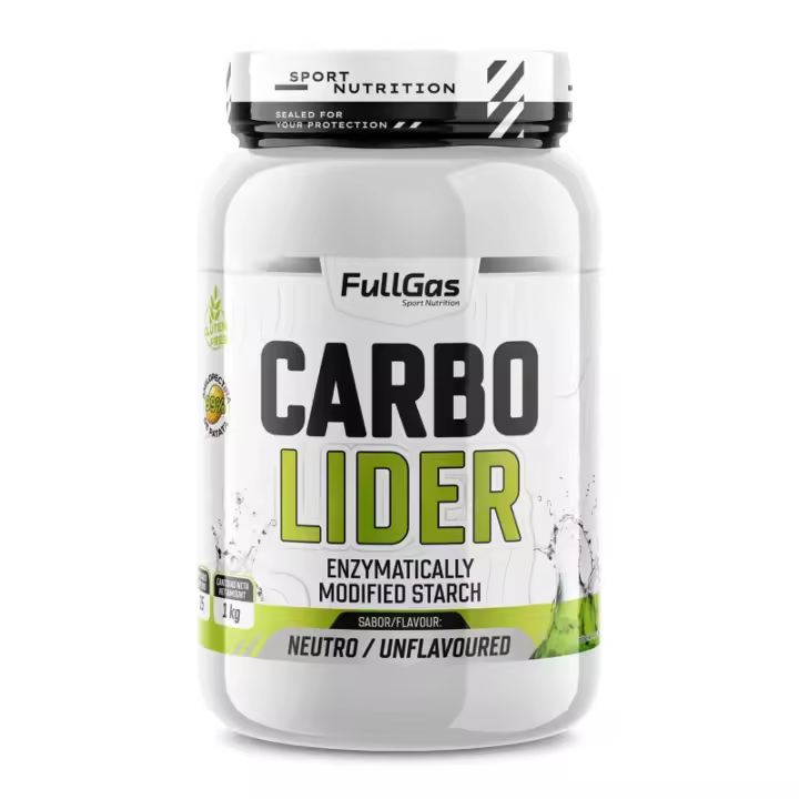 CARBOLIDER Neutro 1kg - Amilopectina de patata - 99% amilopectina de patata - nuevo carbohidrato procedente de la patata de alto peso molecular y baja osmolaridad formulado principalmente para atletas y deportistas - 1