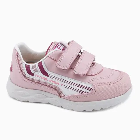 Pablosky zapatillas deportivas niña,piso ultraligero de gran resistencia y comodidad, para sentir los pies libres todo el día, planta de cuero extraíble. Utiliza horma fisiológica para el correcto desarrollo del pie. - 1