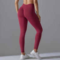 Pantalones De Yoga De Cintura Alta Para Mujer Pantalones De Correr Y Gimnasio De Talla Fija Cómodos Y Elegantes Para Ejercicio Y Fitness - details 7