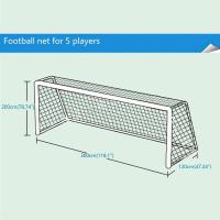 Red De Fútbol Plegable Portátil Para Entrenamiento Deportivo Jóvenes 3m X 2m 1.2m X 1.8m Goal Post De Soccer Para Niños - details 3