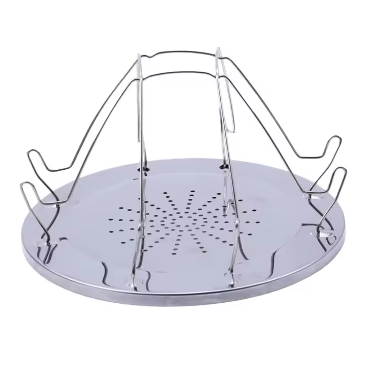 Toaster Rack Portátil De Acero Inoxidable Para Camping Y Exterior Multiusos Plegable Para Estufa Y Asador - 1