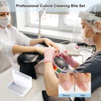 Kit De 10 Piezas De Brocas Para Uñas Eléctricas LULAA Accesorios Para Cutícula Herramientas De Archivo De Uñas Manicura Y Pedicura En Acero Inoxidable - details 6