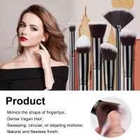 Nuevo Set De 14 Pinceles De Maquillaje Suaves Y Fluffy Para Base Rubor Polvo Sombra De Ojos Blending Herramientas De Belleza Para Mujer Regalo De Navidad - details 2