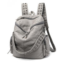 Mochipa de cuero para mujer de alta calidad, Moderna y lujosa, Bolso Escolar de gran capacidad, diseño versátil - details 3