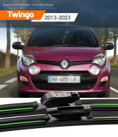 2pcs LimpiaParabrisas Anteojos Delanteros Para Renault Twingo 2 3 2007-2023 Plegables En Bola De Iglecias De Goma Natural Adecuado Para Coches Vehículos - details 0