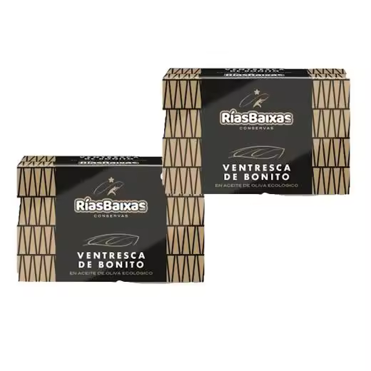 Ventresca de bonito en Aceite oliva ecológico Rias Baixas 115 gr 2 unidades - 1