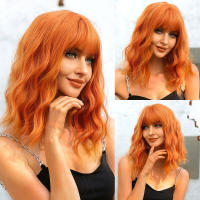 Pelucas Sintéticas De Ombre Marrón Rubia Para Mujeres Con Franja Raíces Oscaras Cabello Gris Natural Resistente Al Calor Peluca Bob Corta Para Cosplay De Diversas Ocasiones - details 13