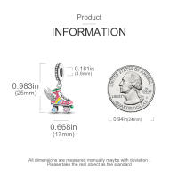 Encanto Original De Plata Para Joyería Moda Sombrero Conejo Encanto Cuentas Pulsera Ajustable Para Mujeres DIY Hecho De Zirconia - details 122