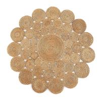 Alfombra Yute Natural 4 Ø150 cm- Parentesi Quadra - details 0