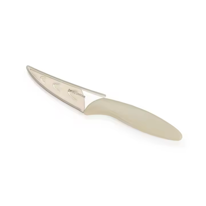 Tescoma - Cuchillo de cocina con funda protectora MicroBlase MOVE - 1