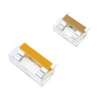 Portafusibles De Vidrio 5pcs/lot Tamaños 5*20mm 6*30mm Con Cubierta Transparente Bloque De Fusibles Para Automóviles Material De Cobre - details 4