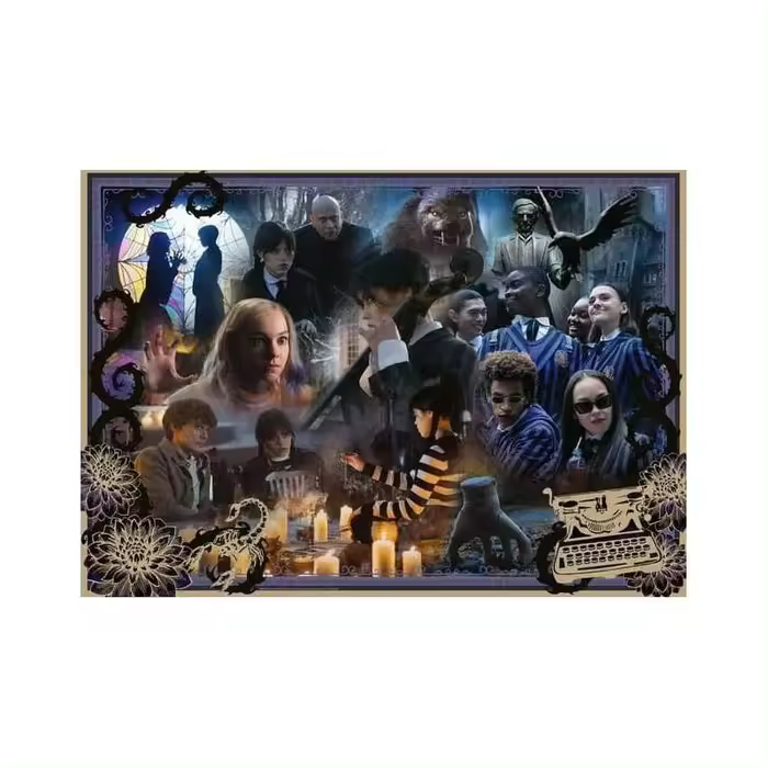 RAVENSBURGER PUZZLE 1000 PIEZAS MIERCOLES PUZZLE 1000 PIEZAS - LICENCIAS 5x33x25 Cms. - 1