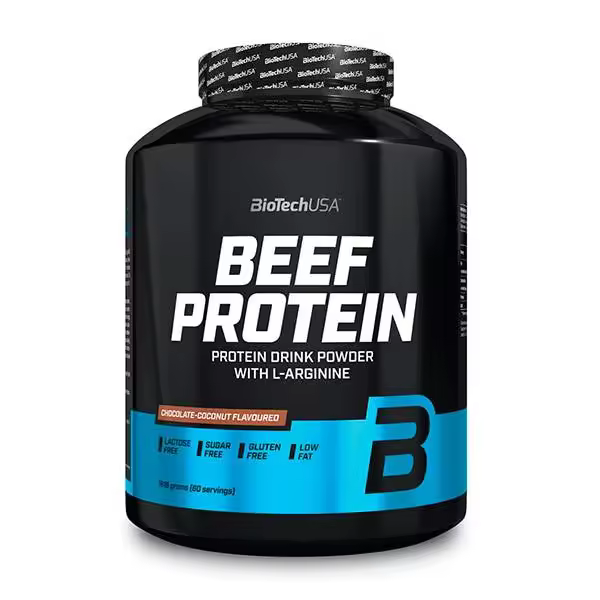 Biotech USA - Beef Protein x 1816 gr - Proteína en polvo - Con vitamínas - Sin creatina - 1