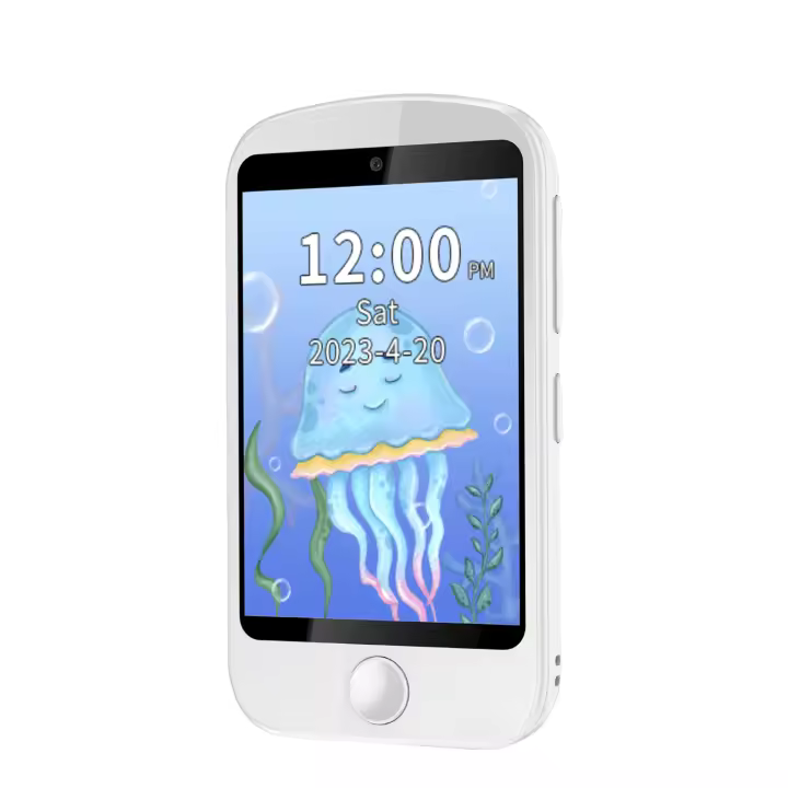 DAM. Teléfono móvil A16 infantil con red GSM. Pantalla de 2,8, cámara, modo colegio, juegos de aprendizaje. 5,5x1,3x9,7cm - 1