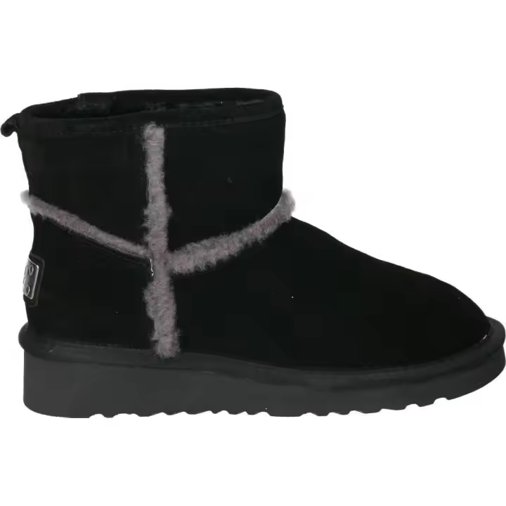 Botines top3 9786 moda joven negro - 1