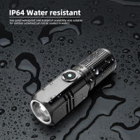 Linterna LED Mini Potente XHP90 Con Batería Integrada Tipo-C Recargable EDC Torcha Lámpara Para Camping Resistente Al Choque Y Agua Luz > 350 Lumen Distancia De Iluminación > 500 Metros - details 7