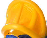 Anillo Inflable De Natación Para Niños Y Bebés Seguridad En La Piscina Asiento Flotador Para Juegos De Agua Chico Y Niña Entrenador De Verano Color Amarillo - details 6
