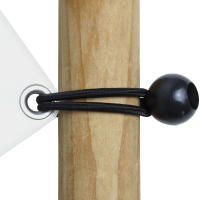30pcs Bungee Ball Para Sujeción De Tarpalas Y Poles De Bandera Cordón Elástico Accesorio De Tensión Para Tienda De Campaña - details 20