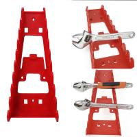 Organizador De Llaves Rojo En Plástico Rack De Almacenamiento Para Herramientas Soporte Para Llaves Estándar Organizador De Sockets - details 0