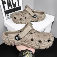 Nuevos Sandalias De Hombre Para Verano 2024 Mocasines De Jardín Al Aire Libre Moda Lujo Casual Comodidad Hogar Suaves Tallas 40-45 - details 13