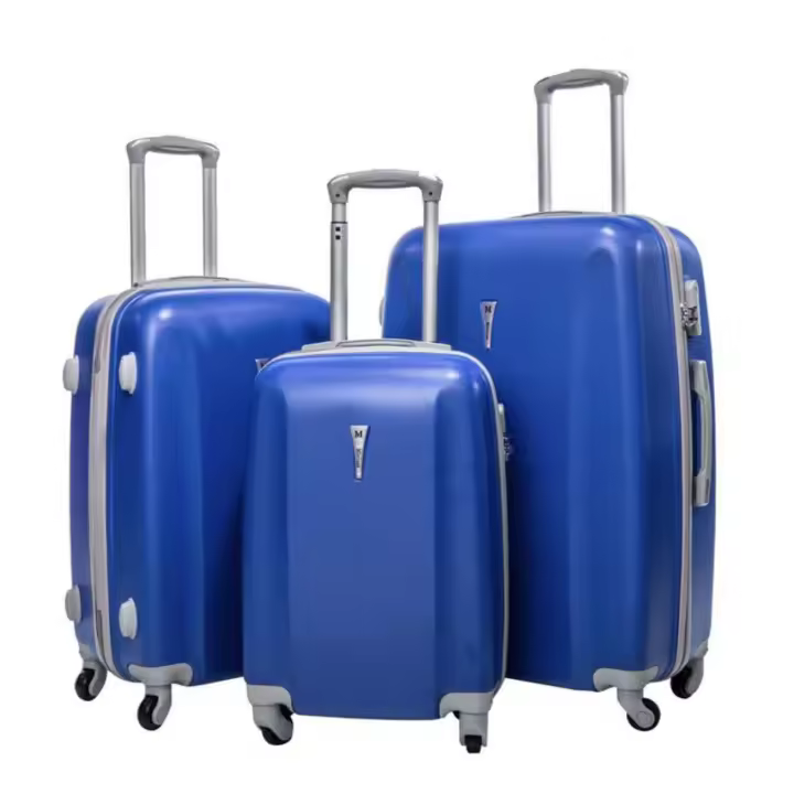 Maletas de Viaje  Rígidas ABS,Maleta Trolley Cabina Ligero Duradero con 4 Ruedas Dobles Giratorias y Cierre TSA (S M L ) - 1
