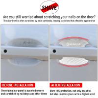 Pegatina De Manija De Puerta De Coche Fibra De Carbono Resistente a Rasguños Impermeable Para Renault Megane 2 3 4 Twingo Clio Talisman Captur Trafic - details 9