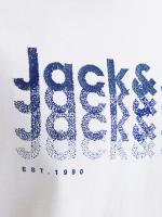 Jack & Jones NEW25 Hombre Pack 2 Camisetas de Algodón de 160 grs Diseño Jaspeado Mod JJTEX SS CREW NECK Logo de la marca Moda Casual informal REF 2693335 - details 6