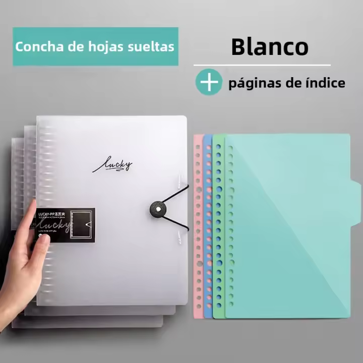 Cuaderno Transparente Diario 2021 A5 B5 A4 Con Cubierta Interior De Núcleo Organizador De Notas Y Planificador Para Oficina Suministros De Papelería - 1
